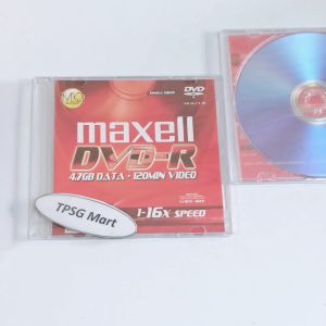 Đĩa DVD trắng Maxell 4.7GB DATA ( Speed up 1-16X - 4.7GB ghi DATA - 120MIN ghi VIDEO)