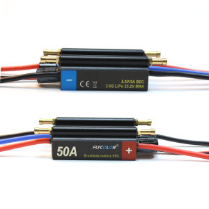 mitoot | FlyColor RC Boat Brushless ESC 30-120A Bộ Điều Khiển Tốc Độ Lipo 2-6S Chống Nước Với Thẻ Chương Trình Cho Phụ Kiện Hệ Thống Vô Tuyến