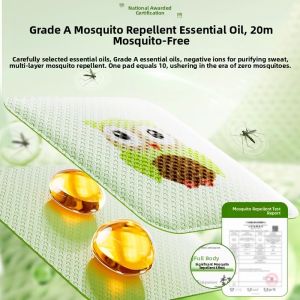 MONLEYTA | Japanese Mosquito Repellent Patch Portable Personal Use Plant-Based Adult Baby Bracelet Anti-Mosquito Sticker For Students Children