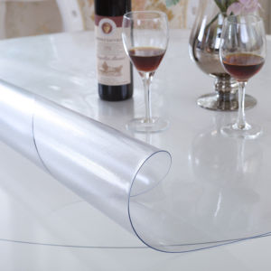 Waterproof Heat Resistant Oil Repellent Easy Clean PVC Tablecloth
