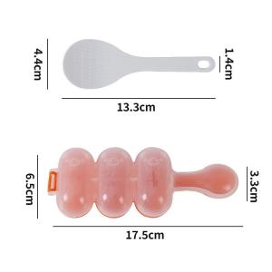 ⚑Baby Rice Ball Maker Shaker Baby Children Kindergartens Meal Sushi Maker DIY Rice Ball Mold DIY Kitchen Aid Bento Accessories