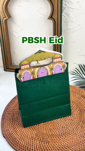 Paper Bag Lebaran Packaging Mini Hampers Kemasan Gift Idul Fitri | PBSH Eid