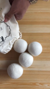 Wool Dryer Ball Laundry Ball For Washing Machine Natural Softener Anti Knot Anti Reduce Drying Time (7cm) Pack Of 6/3 Dryer-Specific Wool Balls