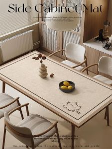 Wash-Resistant Waterproof Oil-Proof Heat-Insulating Trim-to-Fit Table Mat