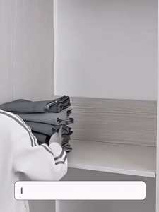 Foldable Clothes Storage Box with Lid Clothes Organizer Kotak Baju Storage Kotak Simpan baju 衣服收纳盒