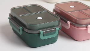 Eatkit Bundle Kotak Makan Set Lunch Box 3 Sekat Anti Tumpah Kotak Bekal Susun Free Sendok Garpu