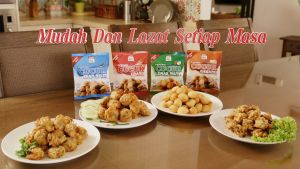 ADABI Tepung Cucur Ikan Bilis / Udang / Lemak Manis 200g