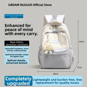 URCDN RDALVO | High Quality Large Capacity Backpack for Women Students and Short Trips