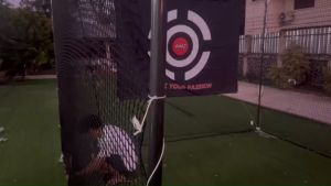 Postplaza ชุด ตาข่ายซ้อมกอล์ฟ ขนาด 3x2x2m + พรมซ้อมไดร์ฟ Golf Net เตนท์ฝึกซ้อมกอล์ฟ ALL IN ONE