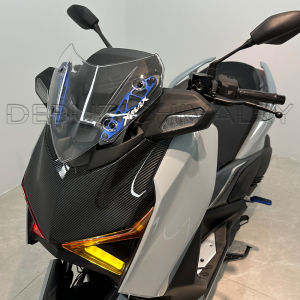 For YAMAHA XMAX 300 250 2025-2026 V3 Windshield CNC aluminum alloy Bracket XMAX V3 Windshield with decorative bracket dc