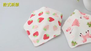 Celemek bayi/Celemek makan bayi /Bib bayi/Slabber Segitiga Bayi/Celemek Makan Bayi B5