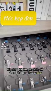 Móc Kẹp Quần Áo Móc Kẹp Đơn Treo Quần Áo Mũ Nón Tất Vớ Bằng Inox Bọc Nhựa PVC Chắc Chắn Tiện Ích Đa Năng Tramanhshop