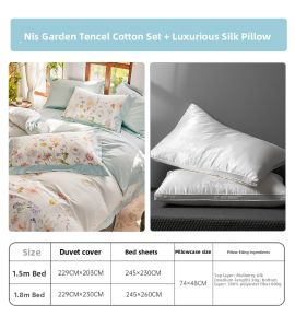 DOHIA | Smooth Tencel Cotton Bedding Set 50s