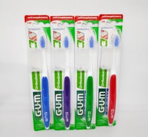 Sikat Gigi Ortho Behel Merk GUM Orthodontic Toothbrush