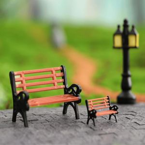 D.I.Y | Mini Simulated PVC Park Bench DIY Sandbox Model
