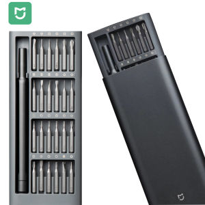 Original Mijia Daily Use Screwdriver Kit 24 Precision Magnetic Bits Alluminum Box DIY Screw Driver Set for Xiami Xiomi Home