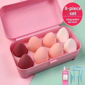 Ultra Soft Makeup Sponge Beauty Blender Foundation Liquid Cushion Powder Puff Applying Tool for Any Skin Type 8pcs Multiface