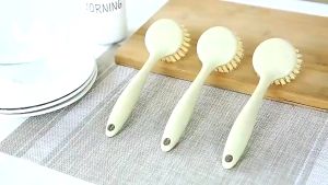 DS17 - Sikat Dapur Kompor Gagang - Sikat Pembersih Dapur Kompor Wajan