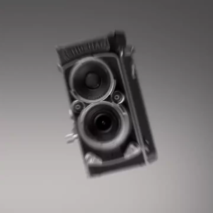 CHUZHAO Mini Retro Digital Camera Vintage TLR CCD Camera