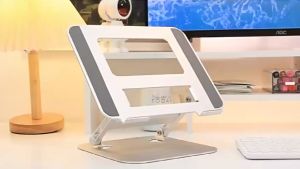 Laptop Stand Holder Adjustable Heavy Duty Aluminum Material Portable Foldable Tablet Stand for
