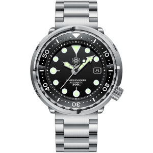 Steeldive SD1975 Candy Color Dial Ceramic Bezel 30ATM 300m Waterproof Stainless Steel NH35 Tuna Mens Dive Watch Automatic