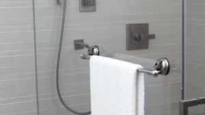 FECA E11 Metal Towel Bar | 6kg Load | Rust-Resistant Moisture-Proof Towel Rack for Bathroom & Home