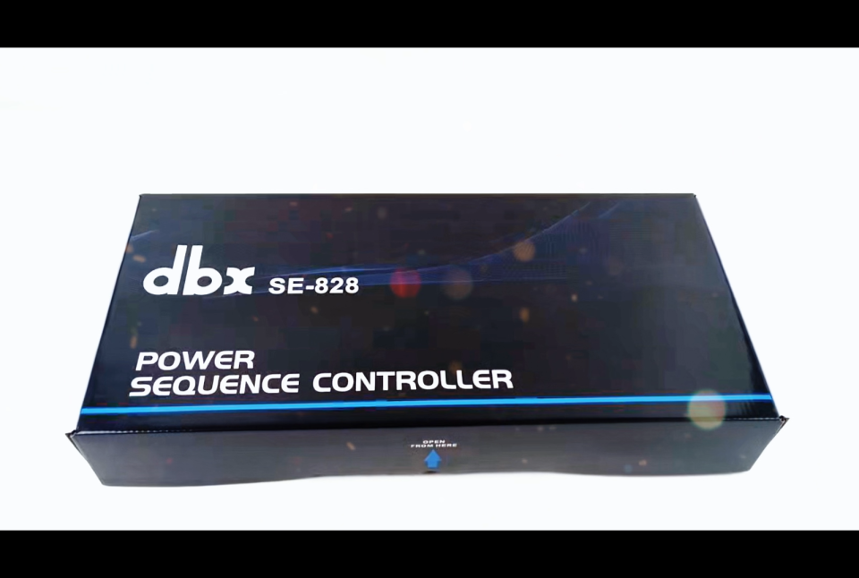 DBX SE-828 Professional Power Sequencer Audio Device Power Switch Sequence Controller 8+2 Channel Power Socket