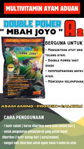 MBAH JOYO A2 jamu ayam aduan - doubel power