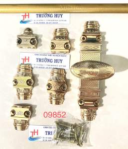 [chính hãng] Bộ chốt clemon mạ vàng và 2.5M thành trượt (1.5m 1m) cao cấp Việt Tiệp 09852 - Bảo hành 2 năm