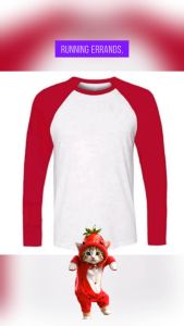 New ACDCF Raglan Combi Shirt Long Sleeve Clark Sizes S-M & L-XL