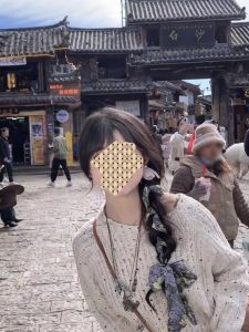 ผ้าพันคอไหมลายดอกไม้สไตล์เกาหลี ฤดูใบไม้ร่วง/ฤดูหนาว เอวสูง ผ้าคลุมผมสไตล์เกาหลีหวานๆ หลากหลายสไตล์