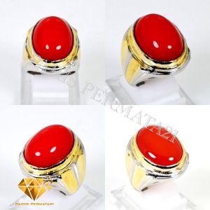 Batu Akik Red Coral Marja Super Mewah HQ Termurah