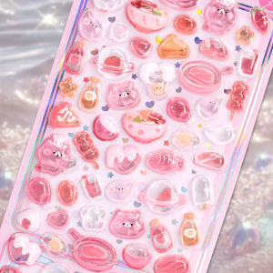 LOOM LUXE | 3D Embossed Sticker Decals for DIY Phone Decoration