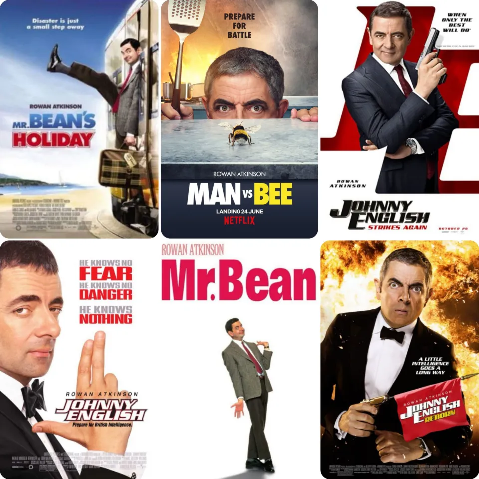 USB 14 Movies Mr. Bean Man Vs Bee Johnny English Series