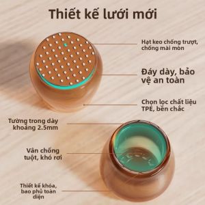 MONLEYTA | Vỏ bảo vệ chân bàn ghế Nhật Bản cao cấp chống trượt chống mài mòn dày chống trượt bằng silicon đệm chân ghế