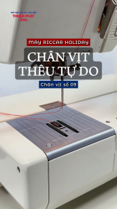 Chân Vịt Thêu Tự Zin dành cho Máy May Đa Năng Riccar Holiday 12301240 1090 1021...
