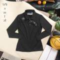 เสื้อตีกอล์ฟผู้หญิง คอปกแขนยาว polo woman 12. 