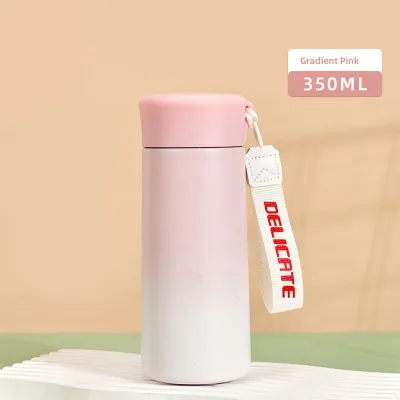 Portable Mini Stainless Steel 316 Outdoor Insulated Water Bottle Small Capacity Pocket Cup for Students Women Outdoor Activities