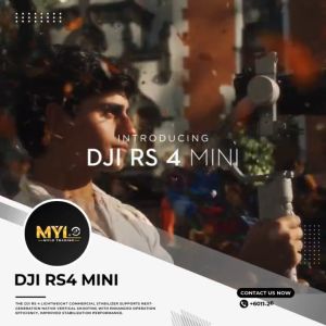 DJI RS 4 Mini & RS4 Mini - Intelligent Tracking and Compositions | Handles Camera and Smartphone | Automated Axis Locks