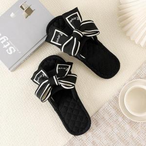 Dép Đi Trong Nhà Mùa Hè Cho Nữ Đế Vải Ấm Áp Thoải Mái Dép Đi Trong Nhà Không Gây Tiếng Ồn Đế Bằng Đế Bằng Đế Bằng