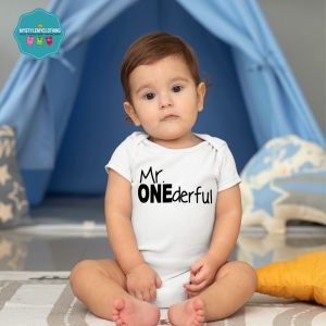 Baby Birthday Onesies - Mr. Onederful