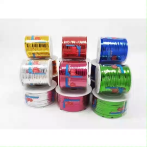 ลวดสี ลวดแฟนตาซี ริบบิ้นลวด มีหลายสี สีสันสดใส คละสี (เลือกสีทักแชท)