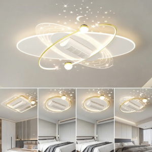 Quiet Bladeless Fan Light