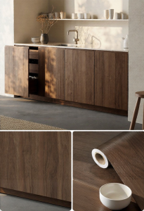 JIUYANG | Wood Grain Imitation Adhesive Sticker for Furniture Refurbishment Color Change