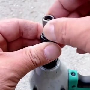 Konektor Mata Obeng Adapter Impact Wrench 1/2 Inch ke 1/4 Inch - 6631 HEX MAGNETIC TELESCOPIC