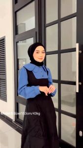 LALEESA Gaun Dahlia Retro Parisienne Muslimah Dress