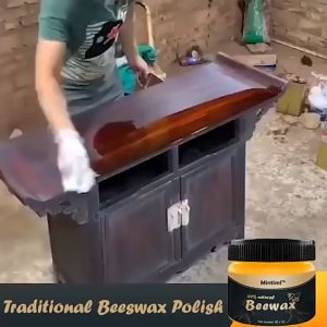 Beewax Pembersih Pengkilap Pemoles Meja Kursi Lemari Lantai Kayu Furnitur Kusam Kotor Berdebu Lecet Berminyak