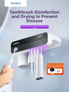 smartpal | Hộp Đựng Đánh Răng Thông Minh Khử Trùng UV và Hút Ẩm