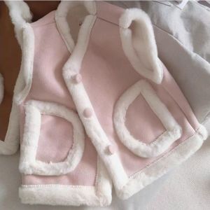 Girls Autumn Winter Warm Padded Vest