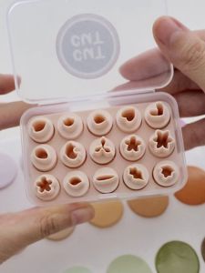 Mềm Đất Sét Handmade Bông Tai Vòng Cổ Cánh Hoa Lá Bộ Khuôn Cắt Hoàn Chỉnh Dụng Cụ Nấu Ăn Nhà Bếp Hình Dạng Hình Học Khuôn Nhựa